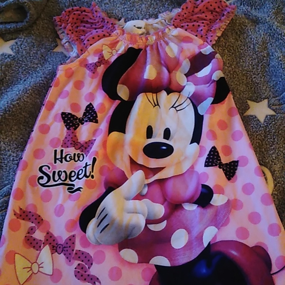 Girls Minnie Mouse Night Gown